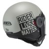 Kask Motocyklowy NZI Minimod Duo Involt Greyblack Grey Matt